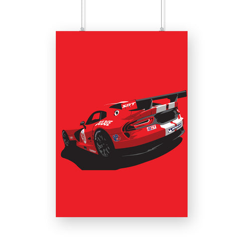 Dodge Car Poster | Modified Online Store